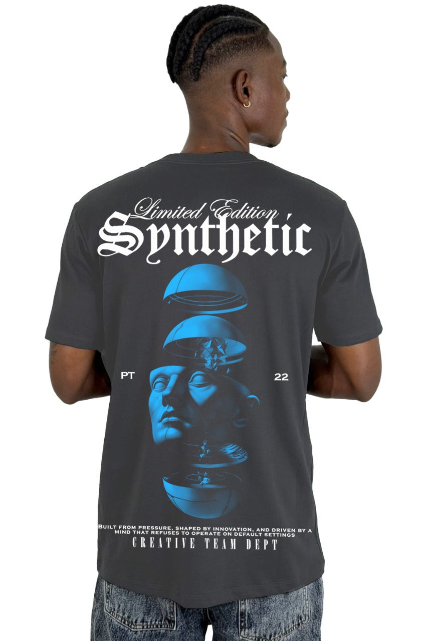 Camiseta Gris Oscruro Synthetic Alto Gramaje