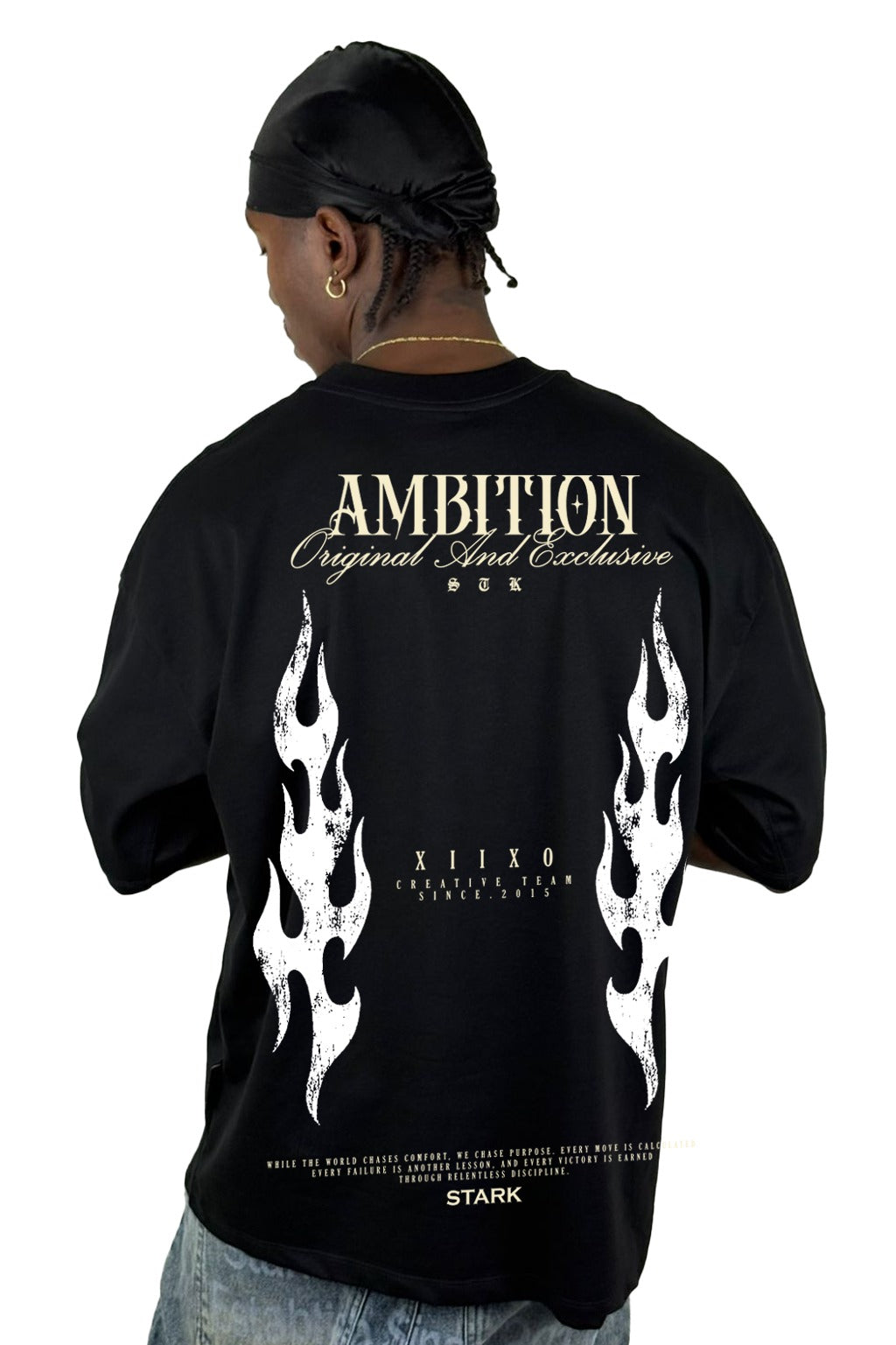 Oversize Negra Ambition XIIX0 Alto Gramaje