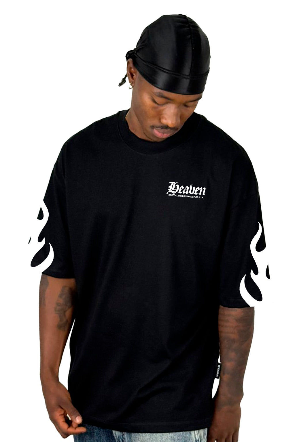 Oversize Negra Heaven Alto Gramaje