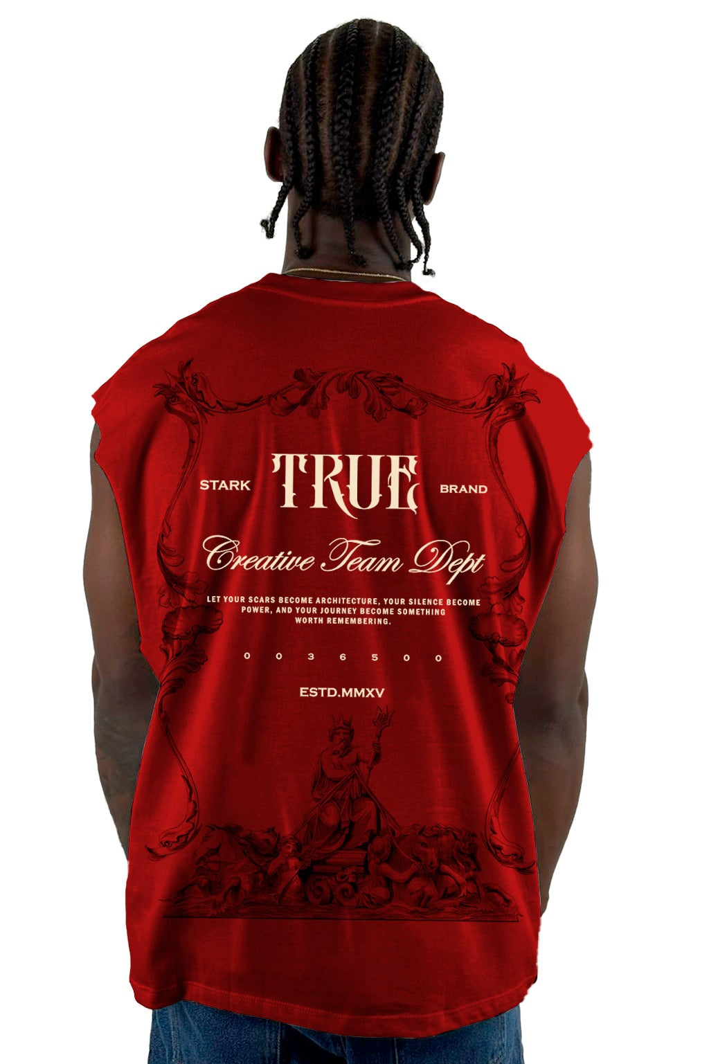 Camisilla Roja True Alto Gramaje