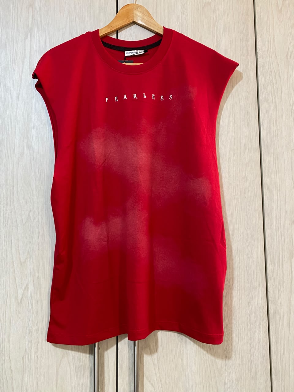 Camisilla Roja Fearless Alto Gramaje