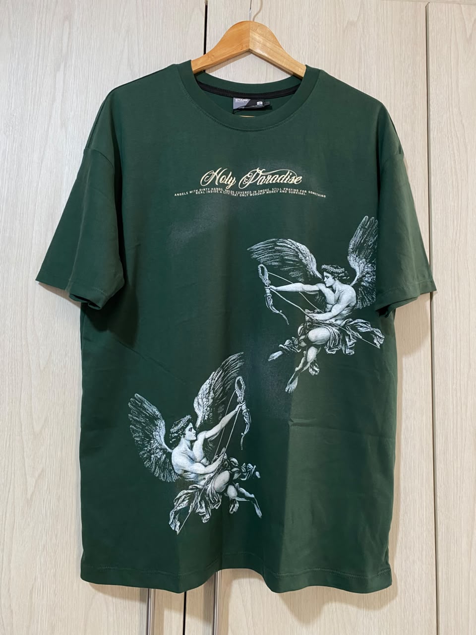 Oversize Verde Holy Paradise Angels Alto Gramaje