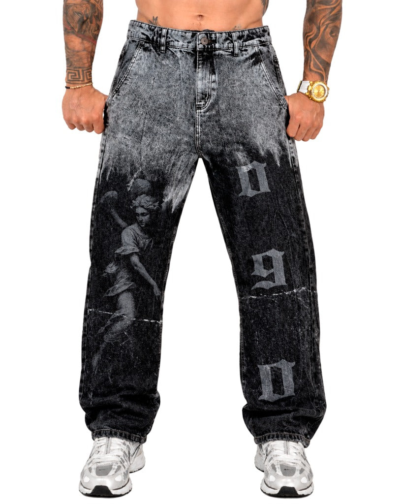 Jean Baggy Negro Angel 090