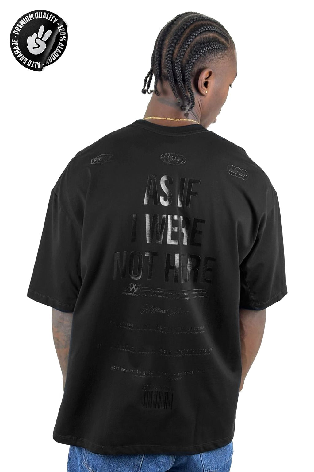 Oversize negra Nothere