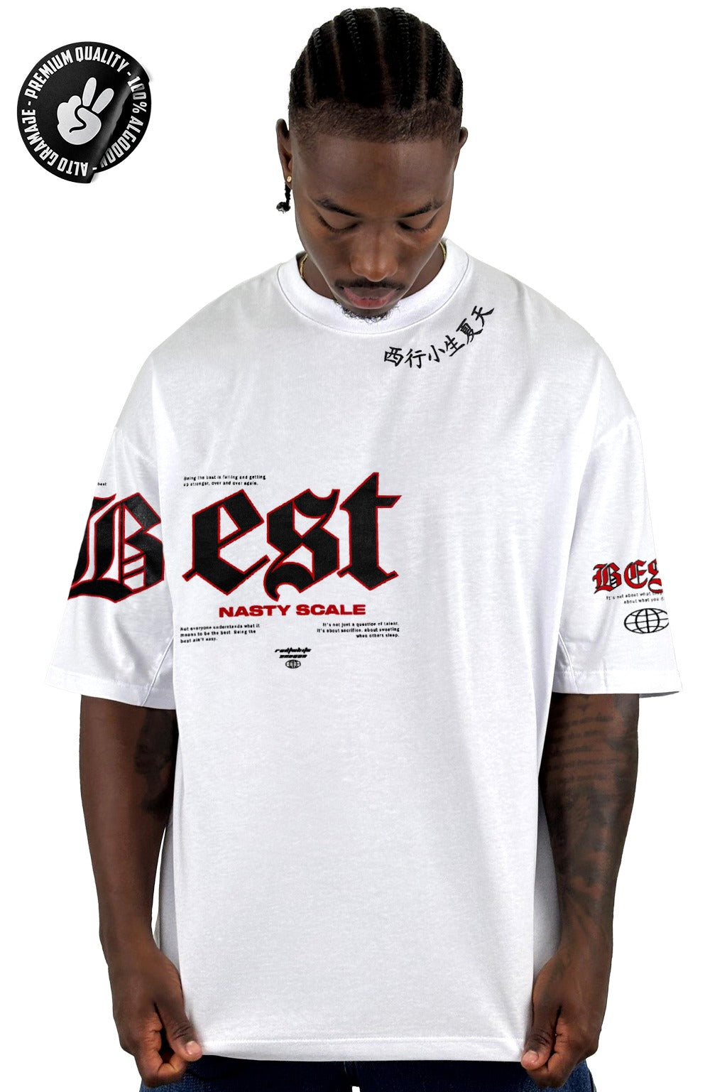 Oversize alto gramaje blanca best