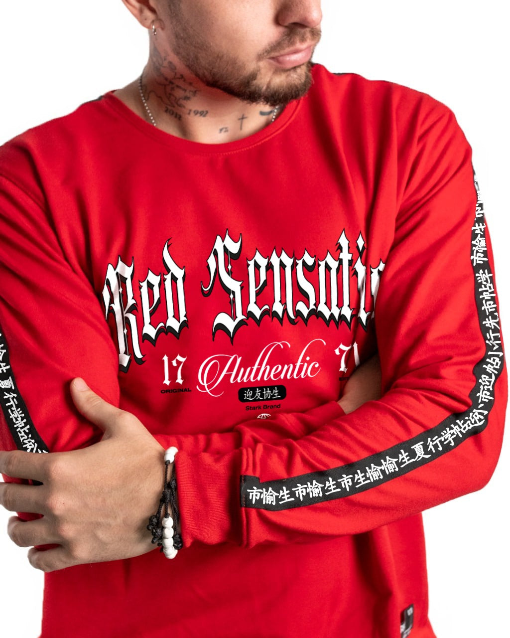 Buzo Rojo Cintas Red Sensation