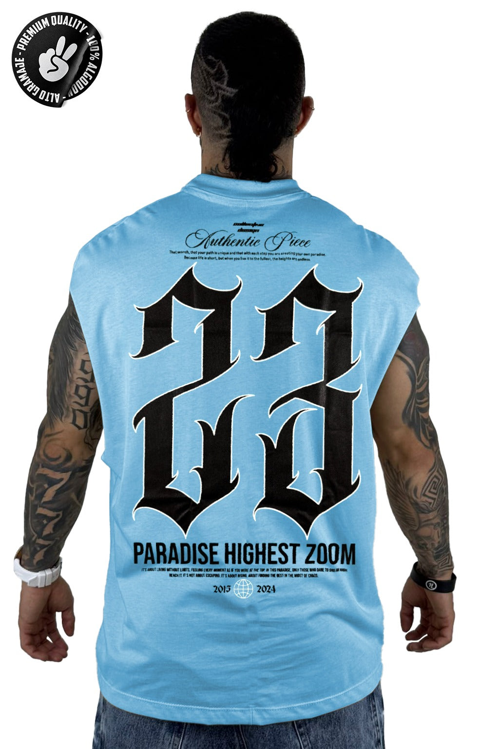 Camisilla Alto Gramaje paradise