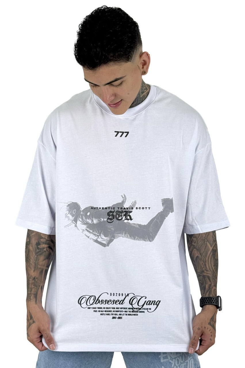 Oversize Blanca Travis Scott 777 Alto Gramaje