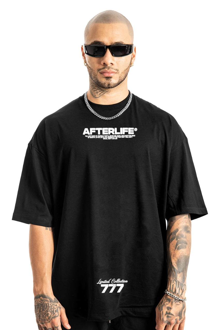 Oversize Negra AfterLife Alto Gramaje