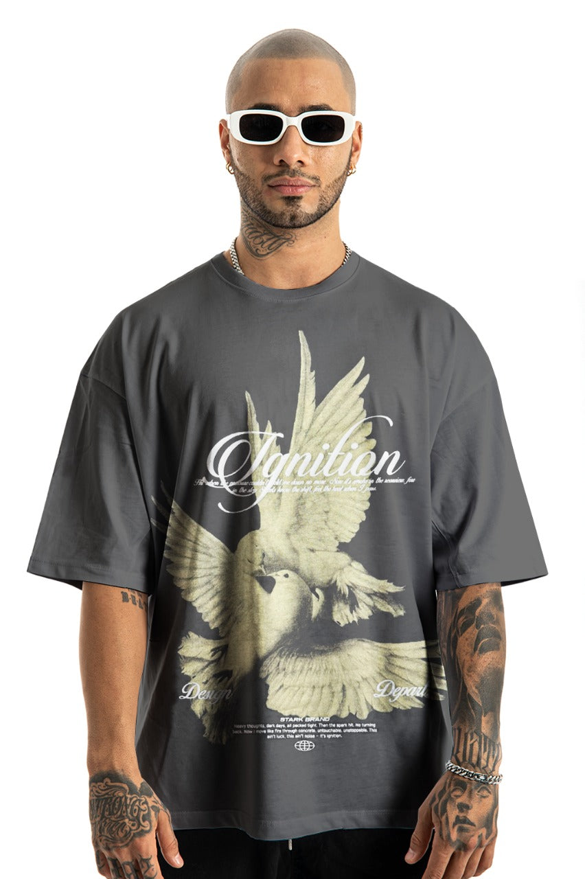 Oversize Gris Ignition Alto Gramaje