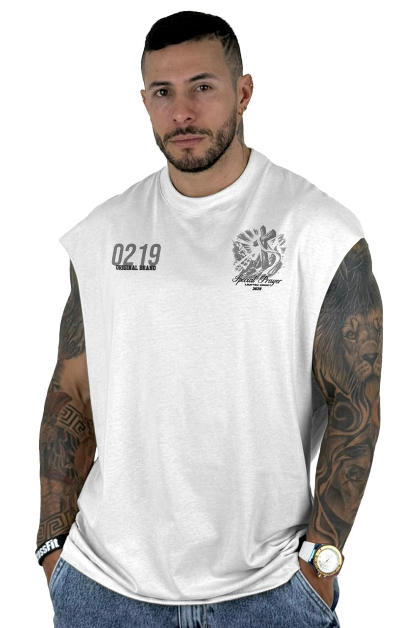 Camisilla Blanca Especial Prayer Alto Gramaje