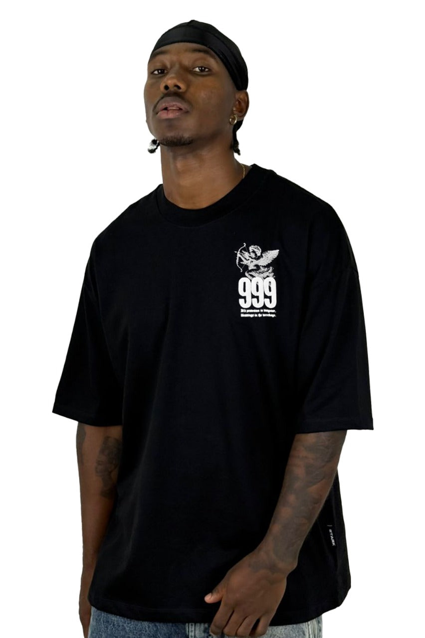 Oversize negra blessings 999 alto gramaje