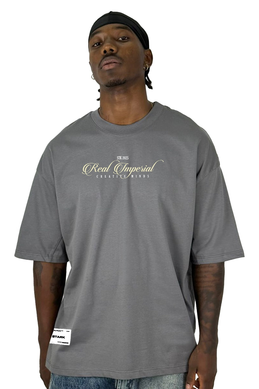 Oversize Gris Real Imperial Alto Gramaje