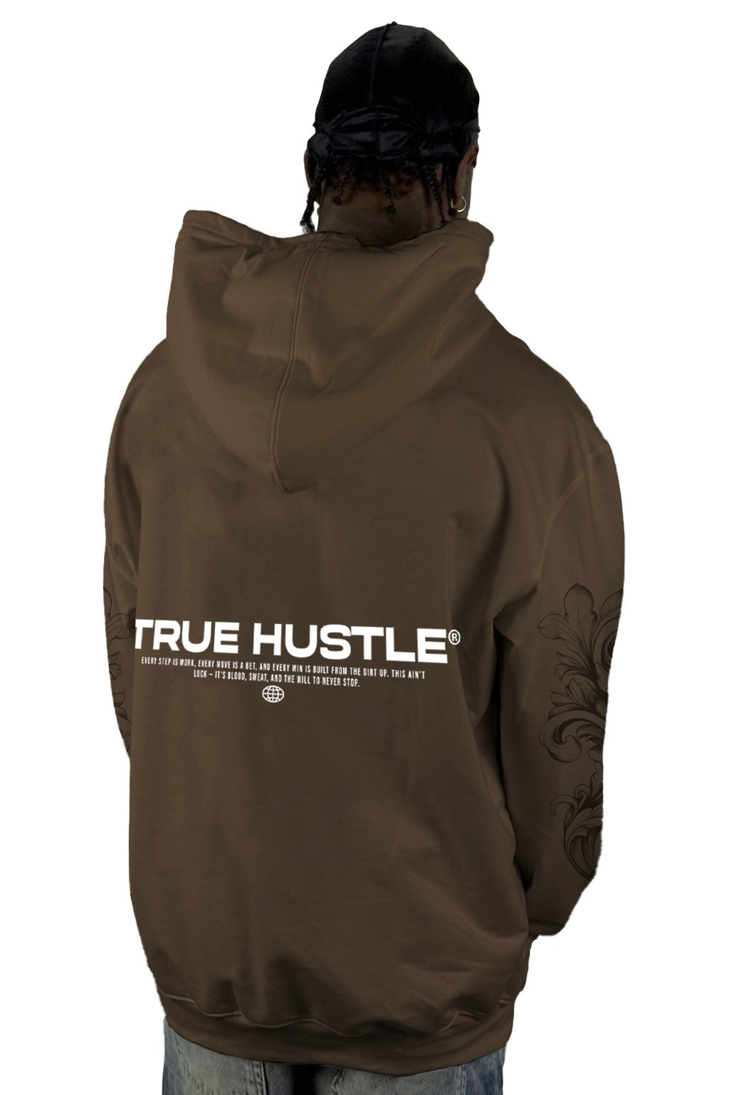 Buzo Capucha cafe true hustle 0365