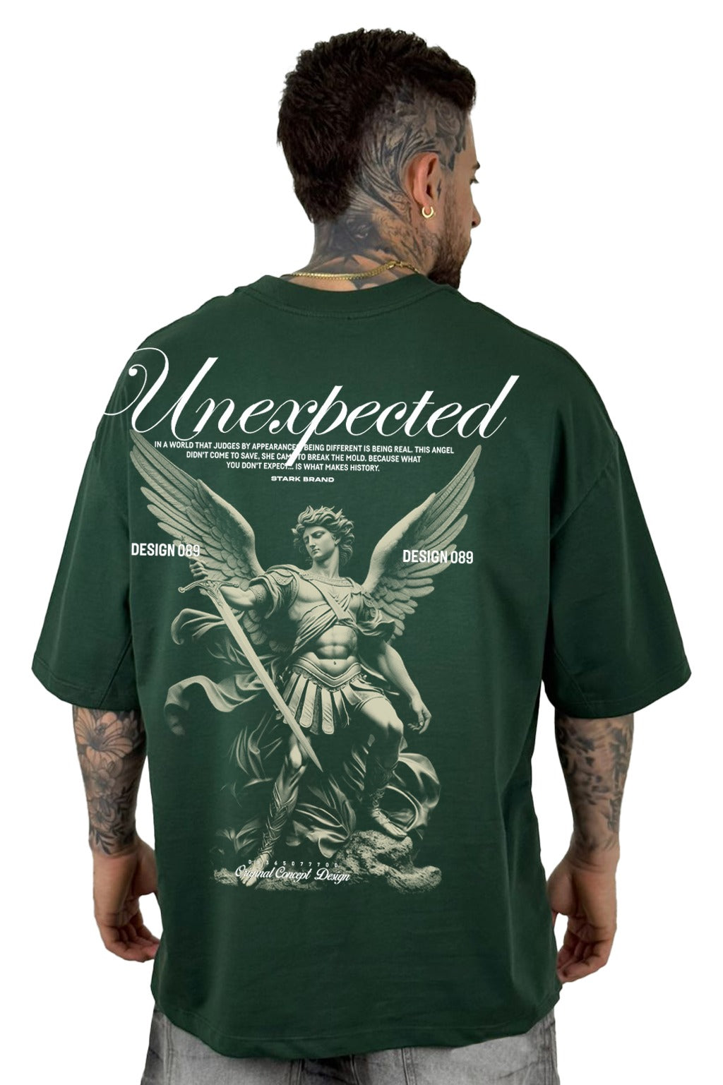 Oversize verde unexpected