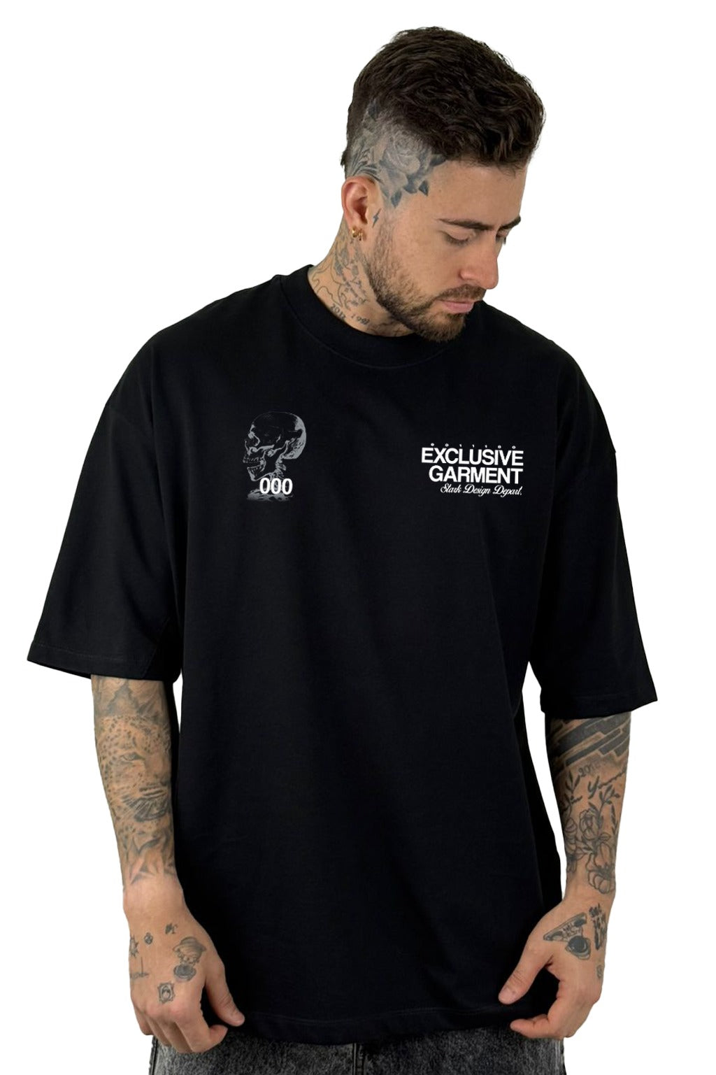 Oversize Negra Exclusive Garment Alto Gramaje