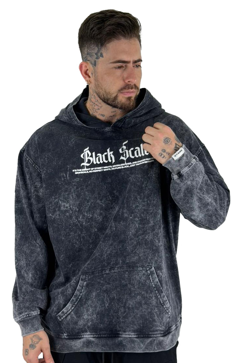 Buzo negro sky blackscale