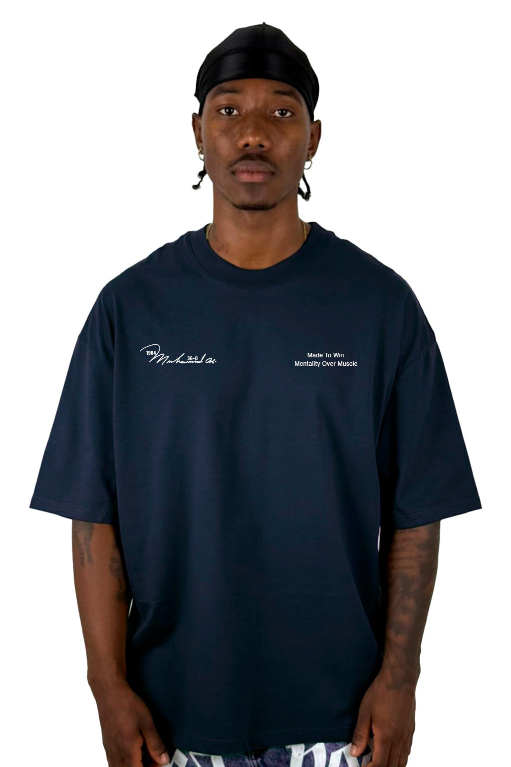 Oversize Azul Oscuro Unbeatable Alto Gramaje