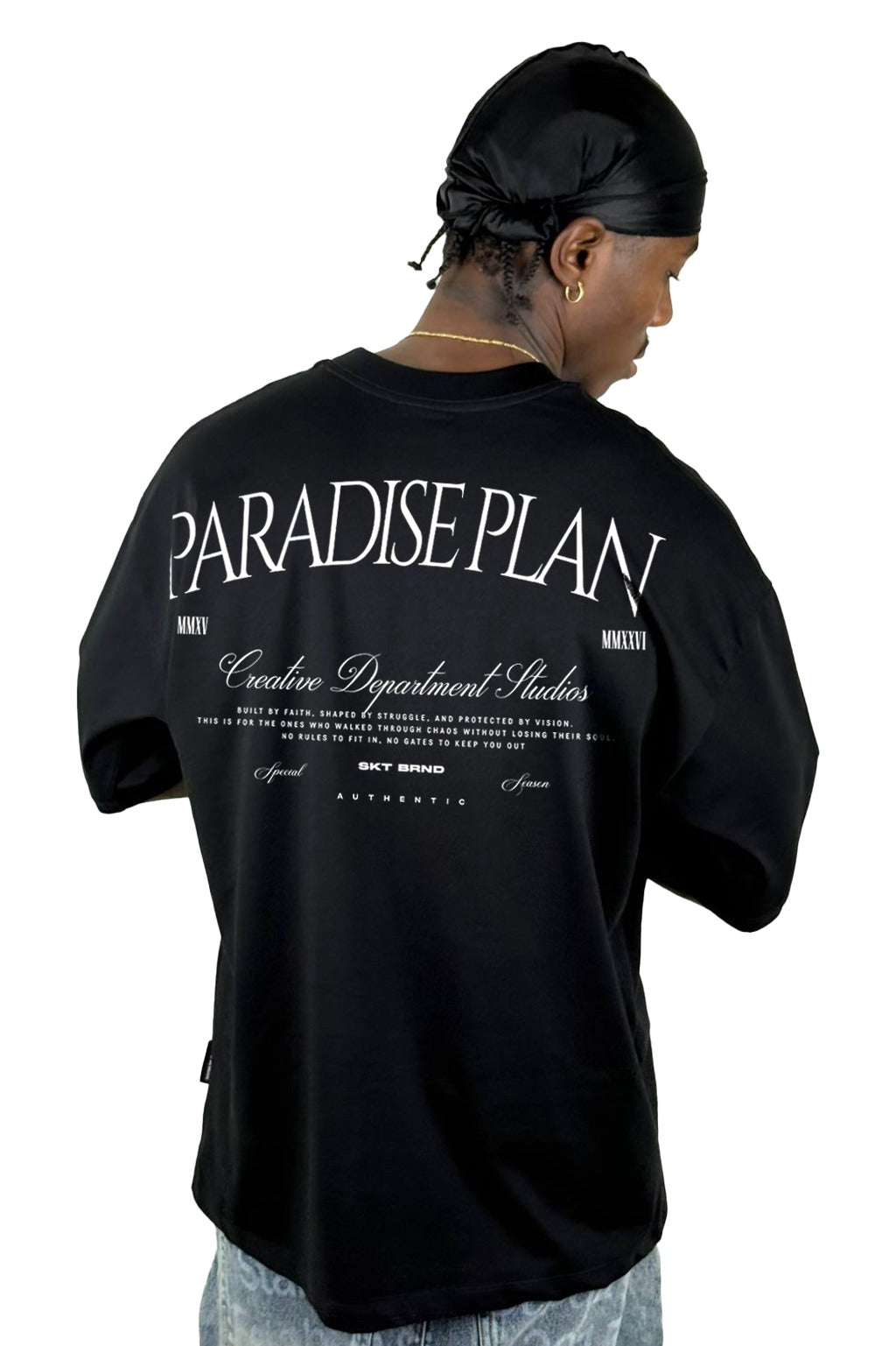 Oversize negra paradise plan