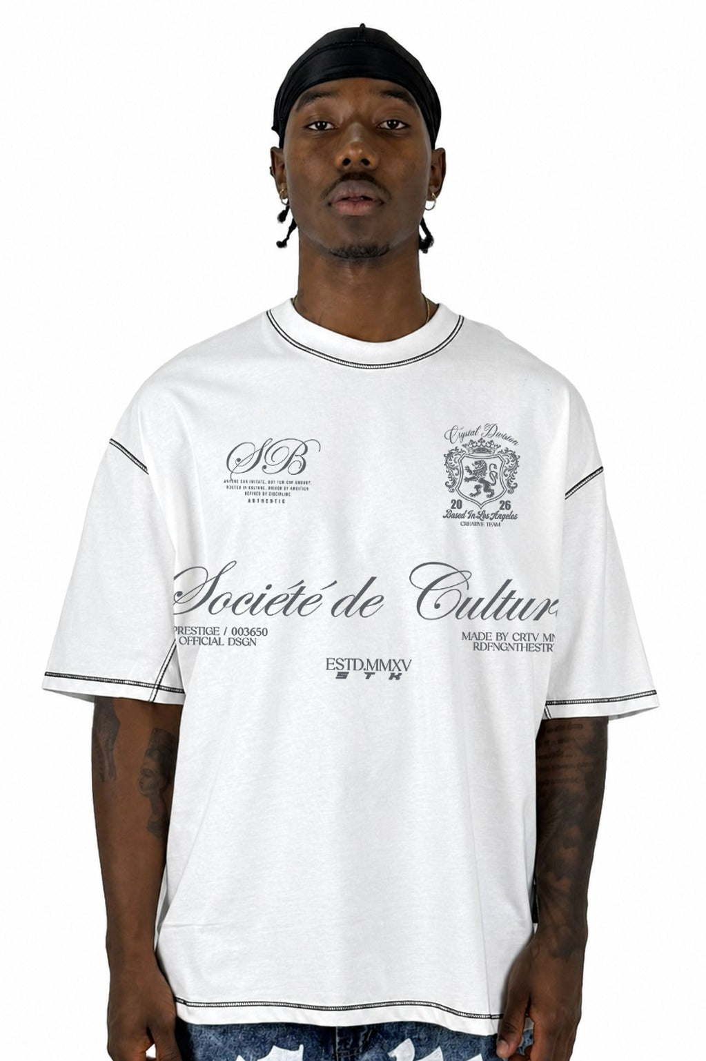 Oversize Crudo Societe de Culture Alto Gramaje