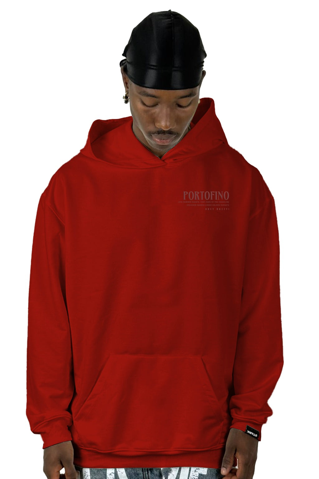 Buzo Capucha Rojo Portofino