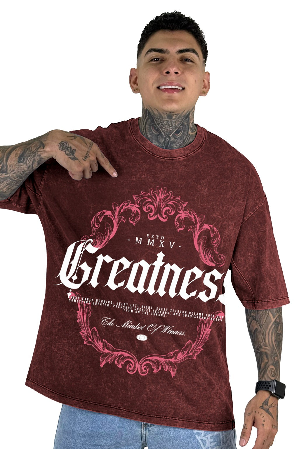 Oversize Sky Rojo Creatness
