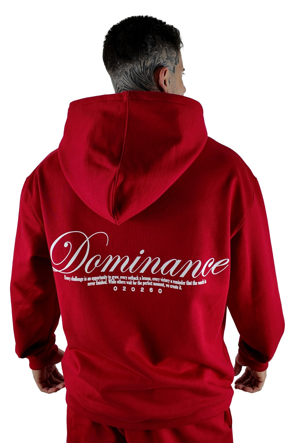 Conjunto Rojo Dominance Alto Gramaje