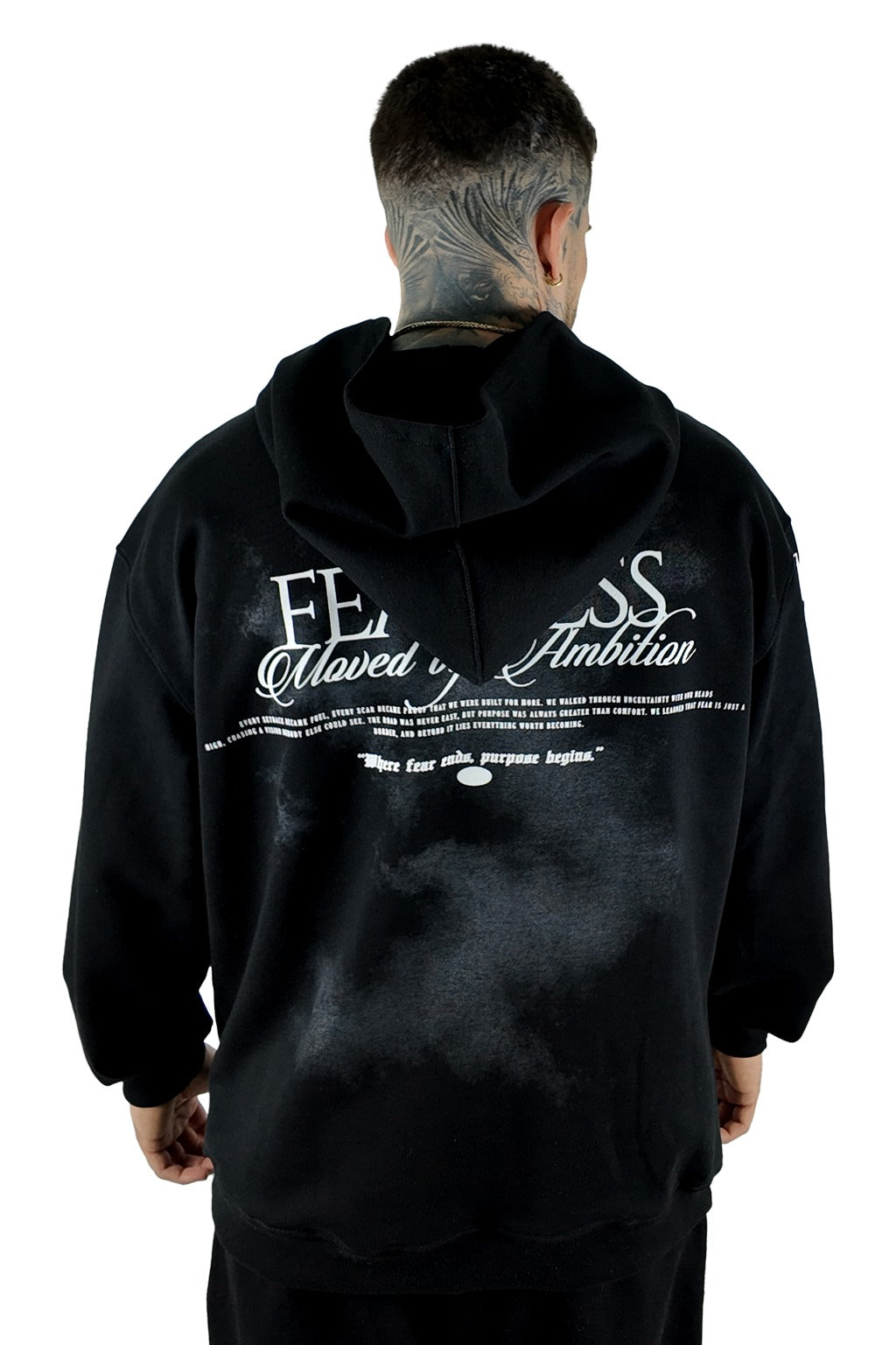 Conjunto Negro Fearless Alto Gramaje
