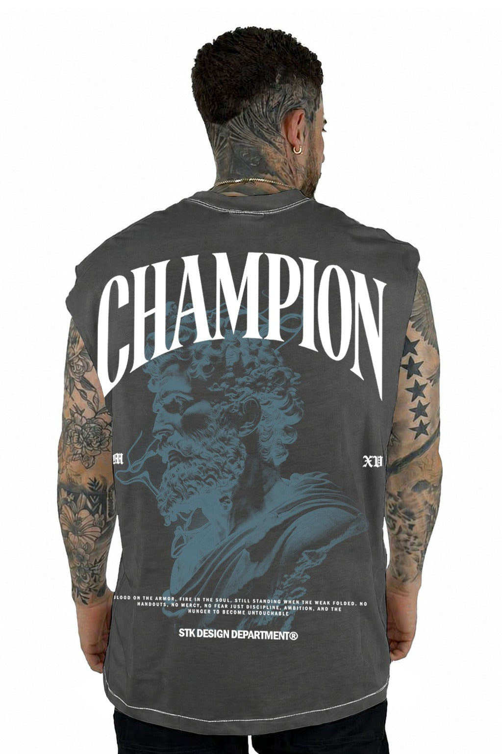 Camisilla Gris Champion Alto Gramaje