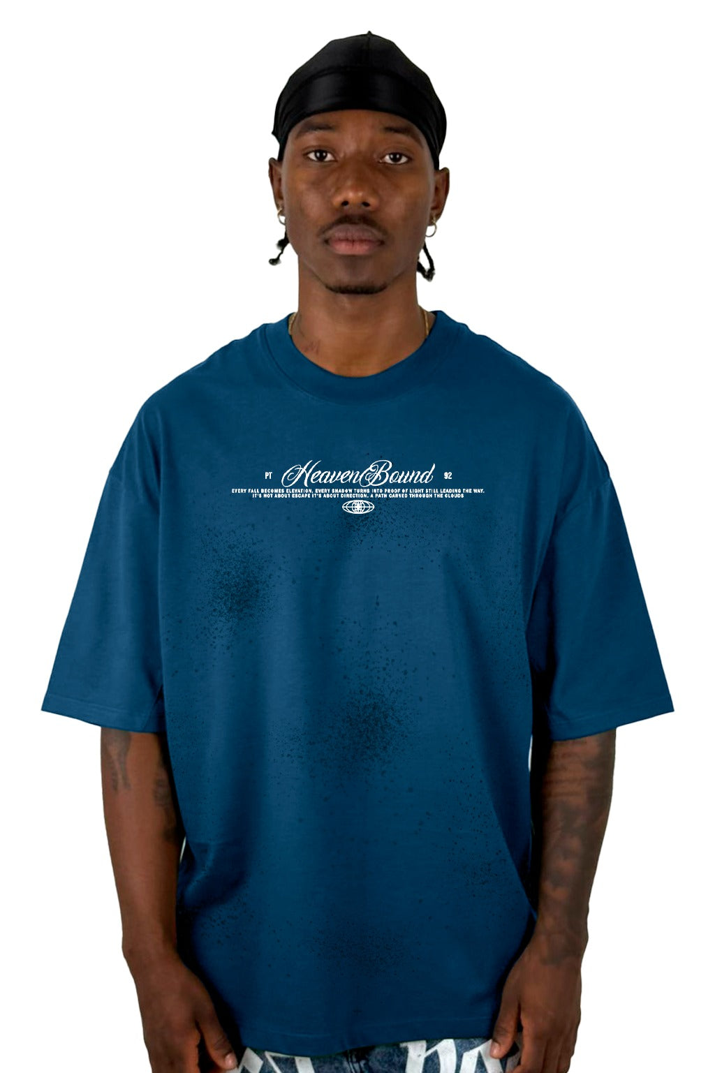 Oversize Azul Heaven Bound Alto Gramaje