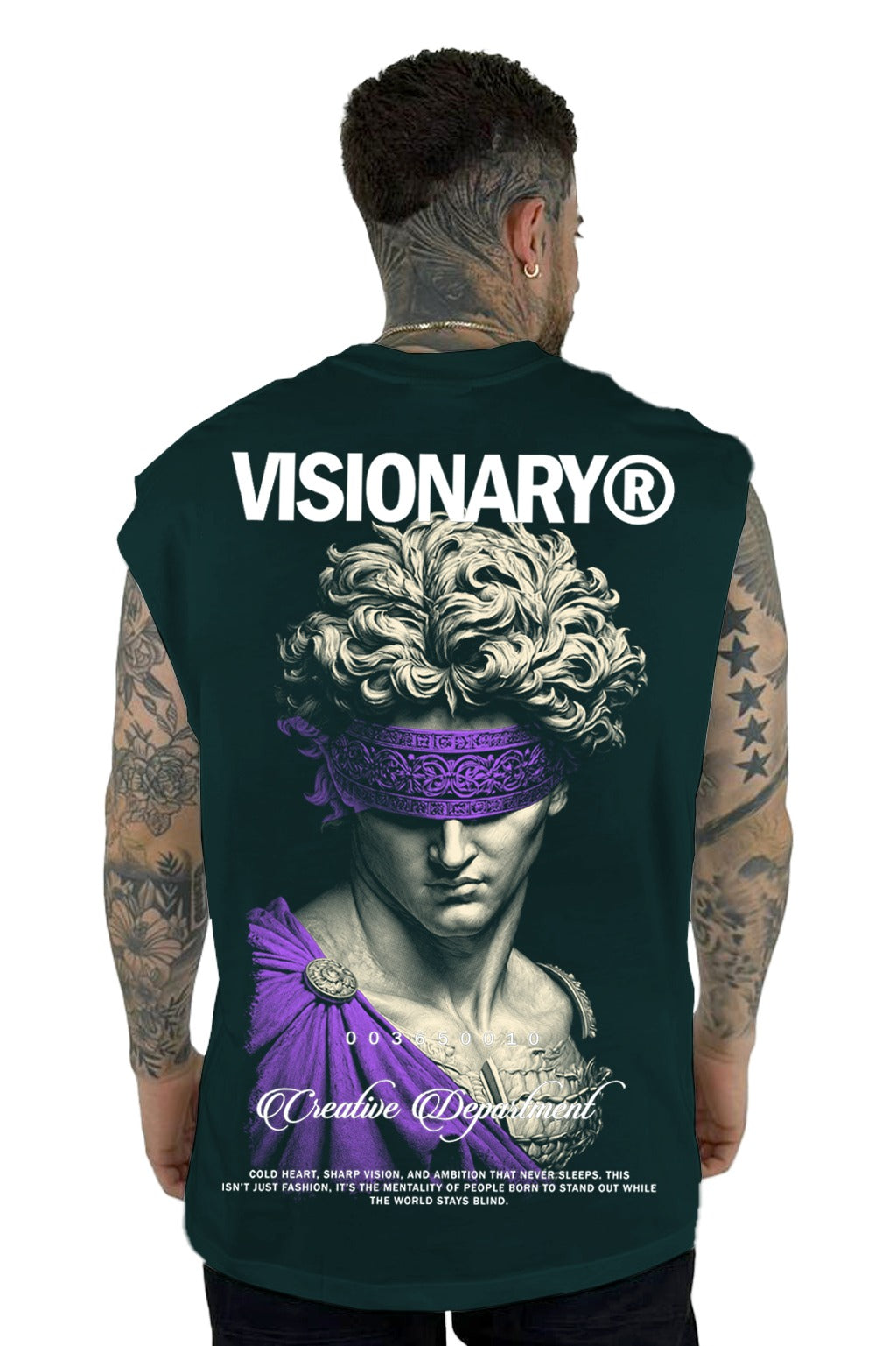 Camisilla Verde Visionary Alto Gramaje