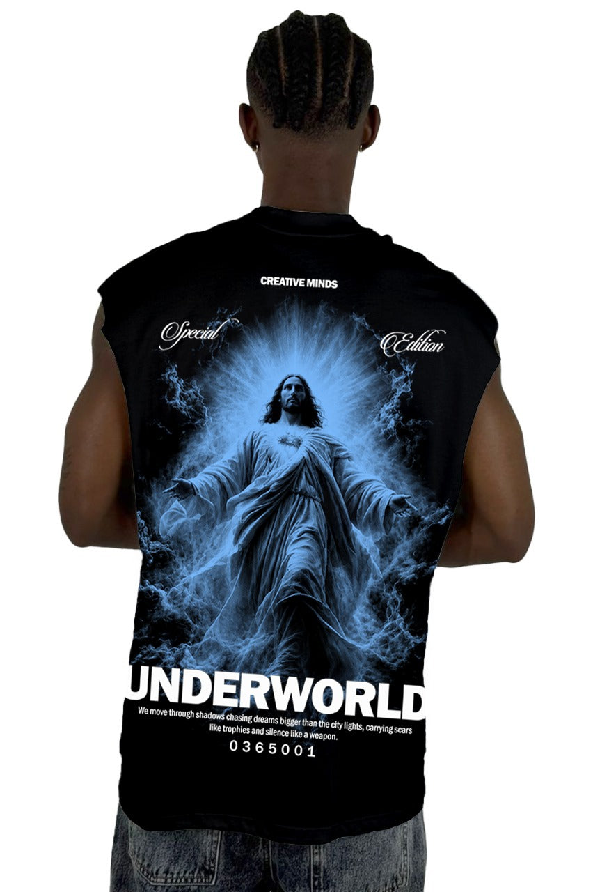 Camisilla Negra Underworld Alto Gramaje