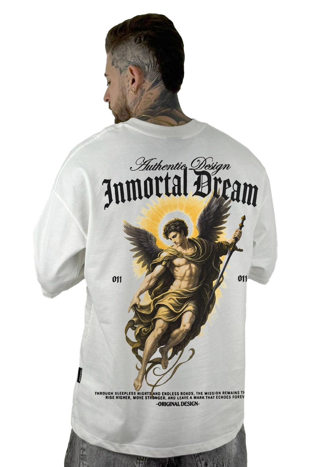 Oversize Crudo Inmortal Dream Alto Gramaje