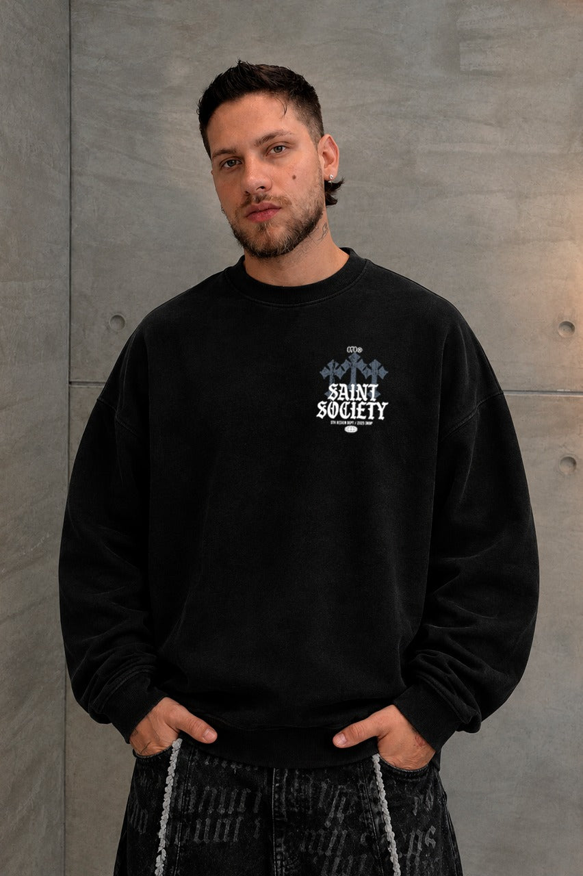 Buzo Negro Premium Saint Society