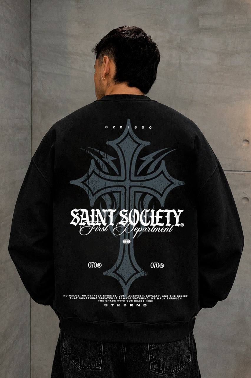 Buzo Negro Premium Saint Society