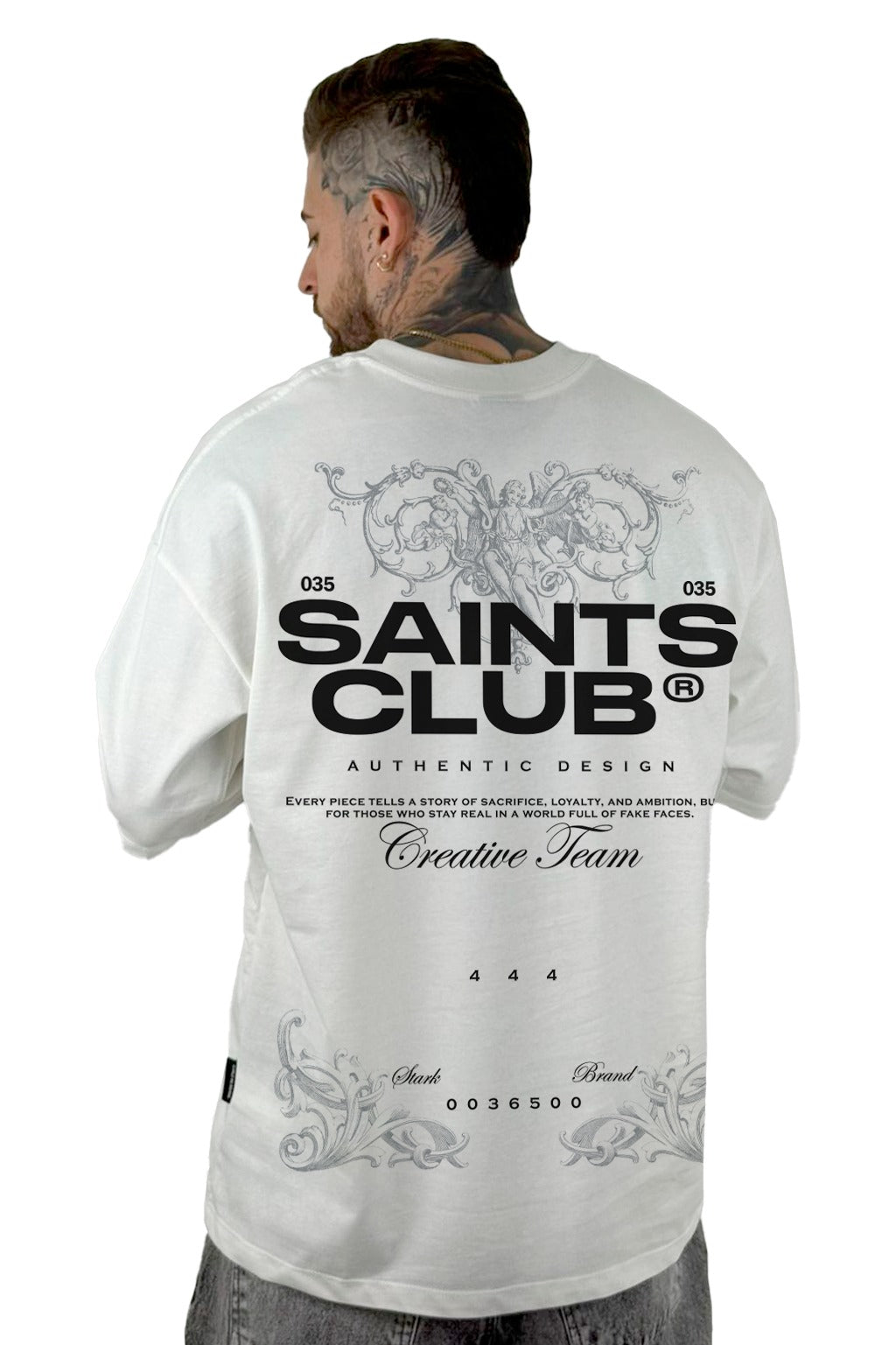 Oversize Crudo Saints Club Alto Gramaje