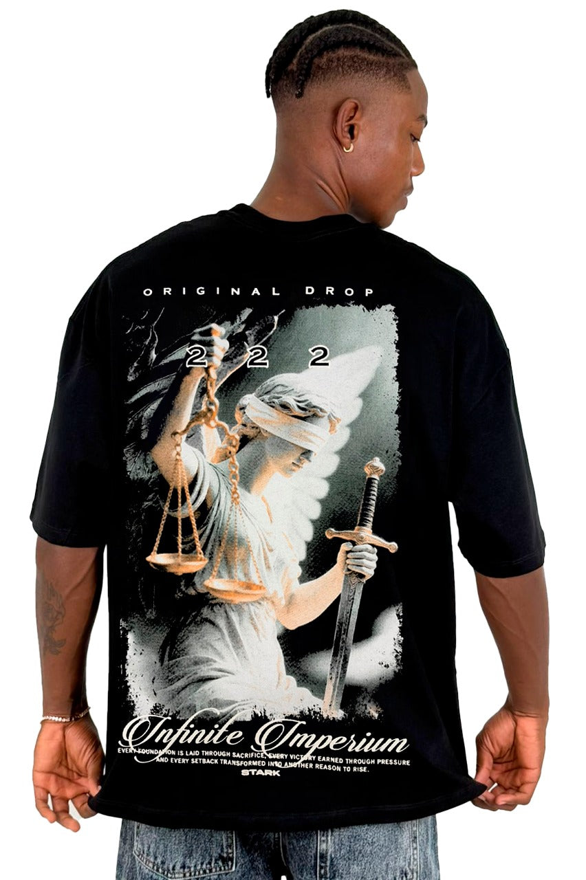 Oversize Negra Infinite Imperium 222 Alto Gramaje