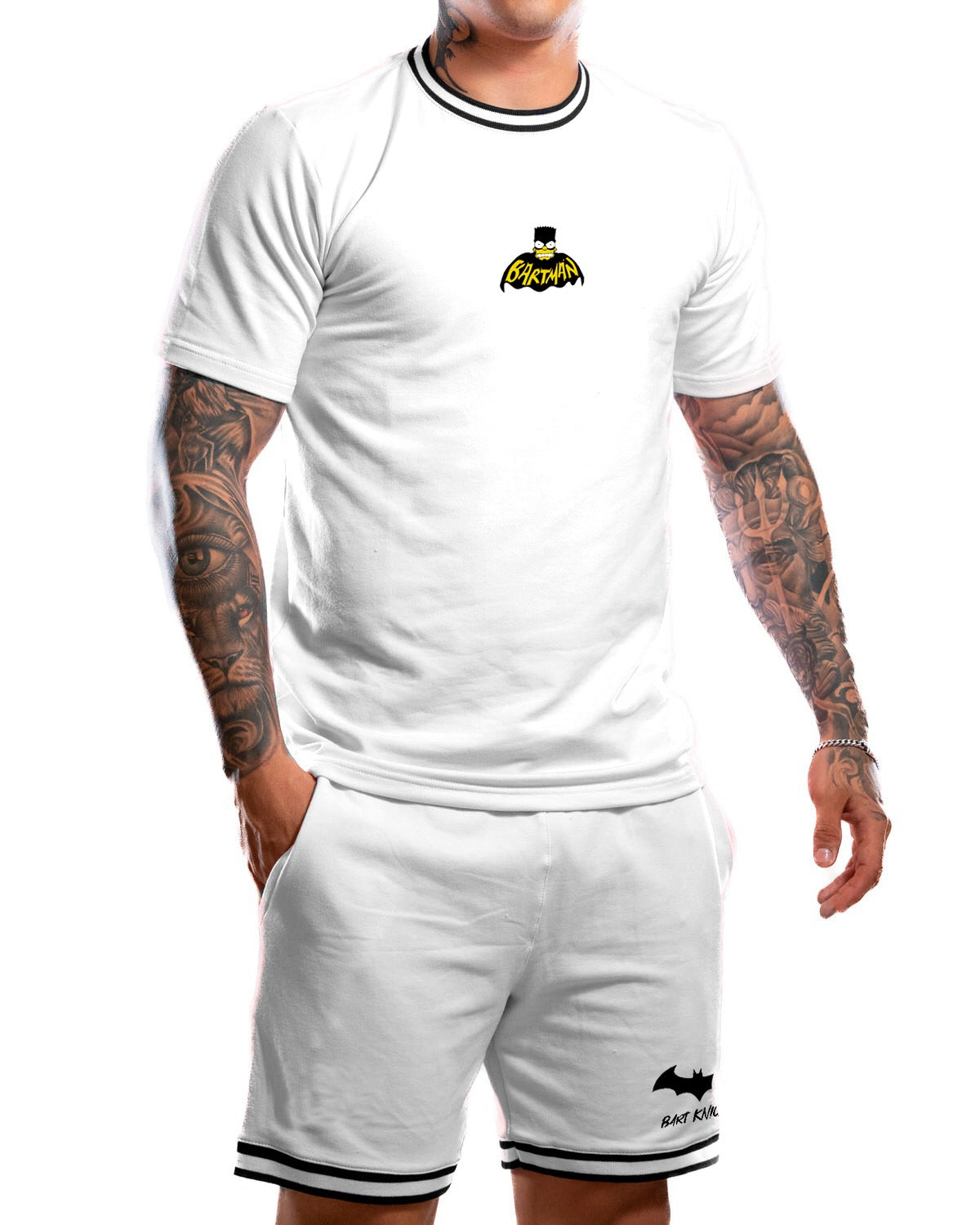 Conjunto Blanco Bartman