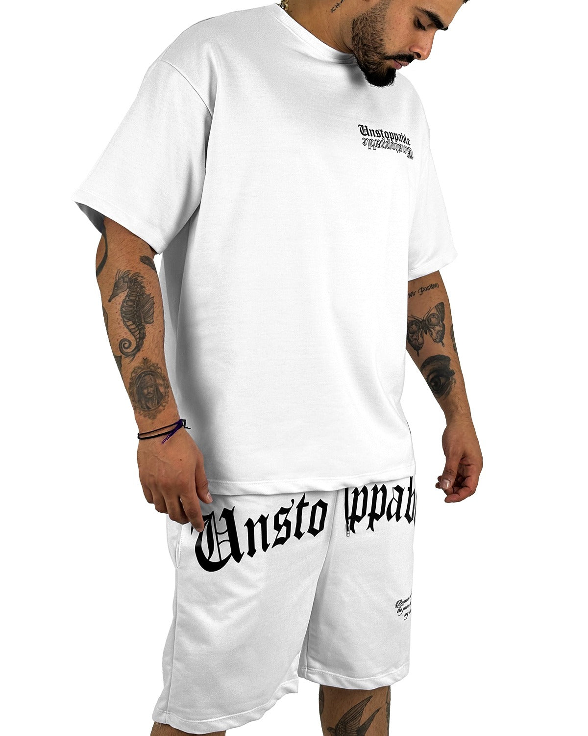 Conjunto Blanco Over Unstoppable