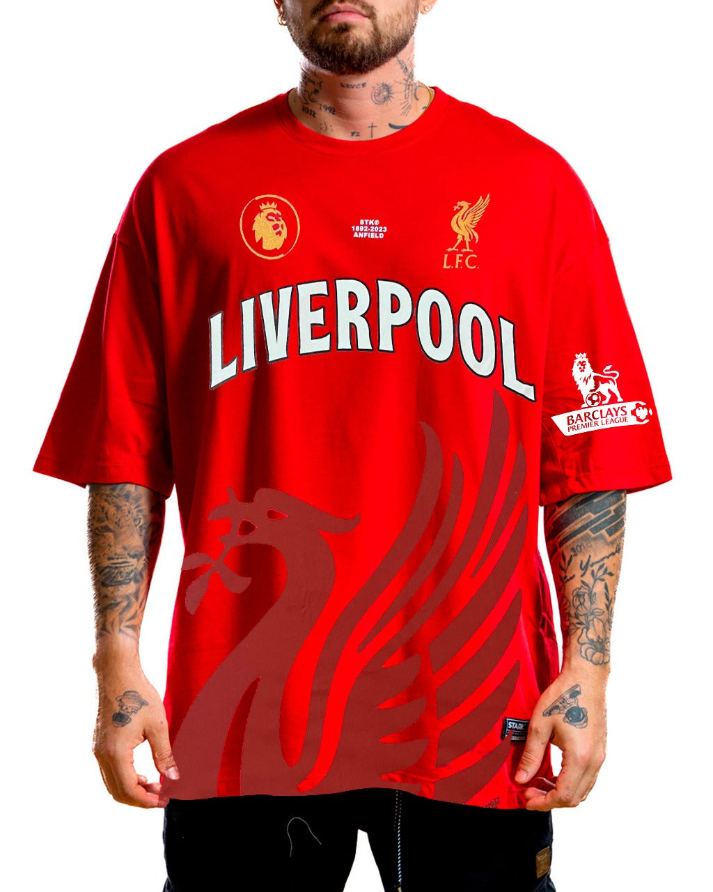 Oversize rojo liverpool 23