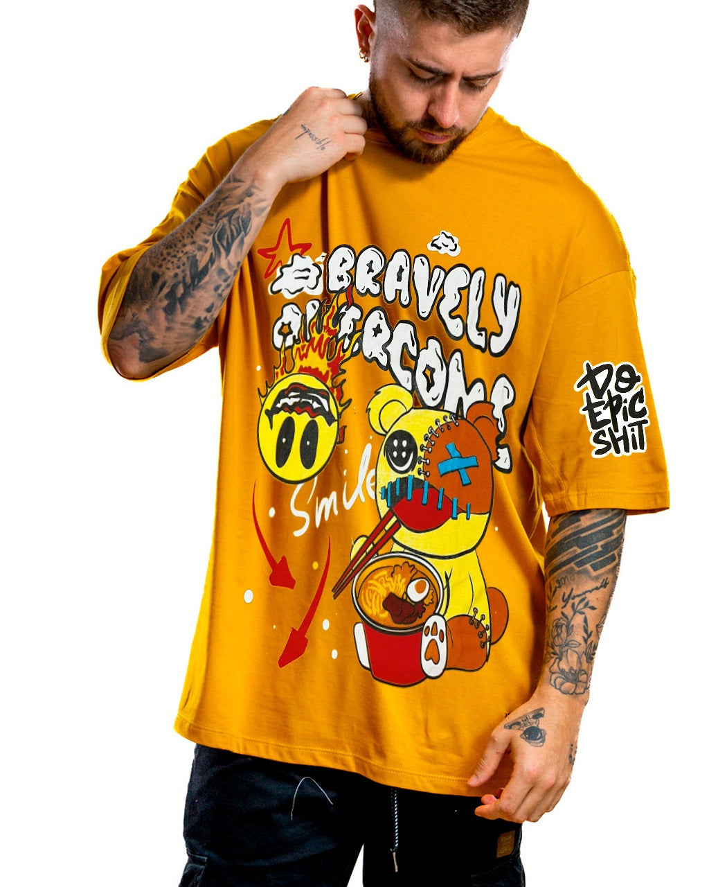 Oversize mostaza bravely