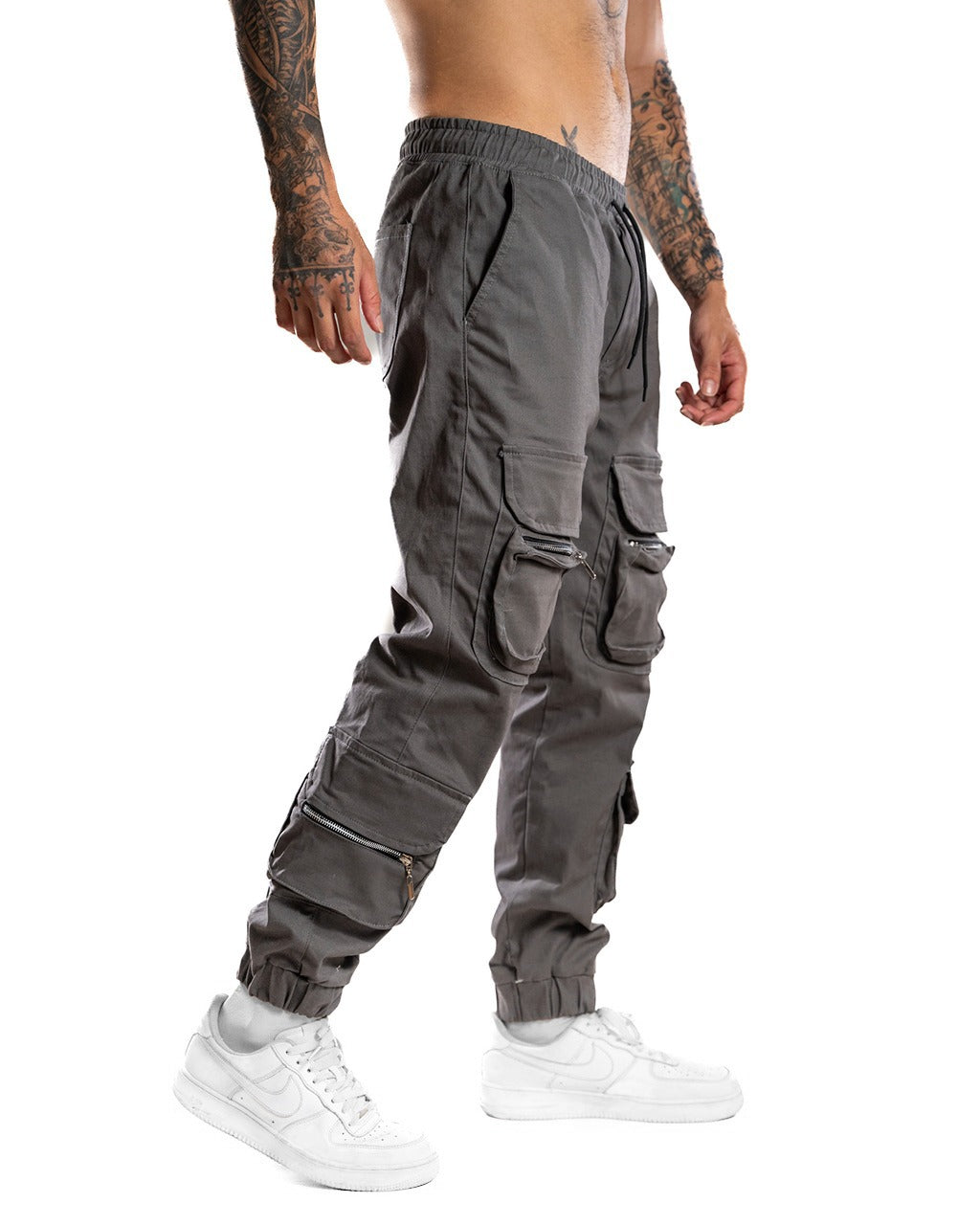Jogger Camuflado Gris