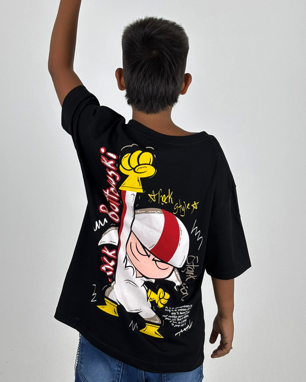 Oversize Niño Kick Buttowski