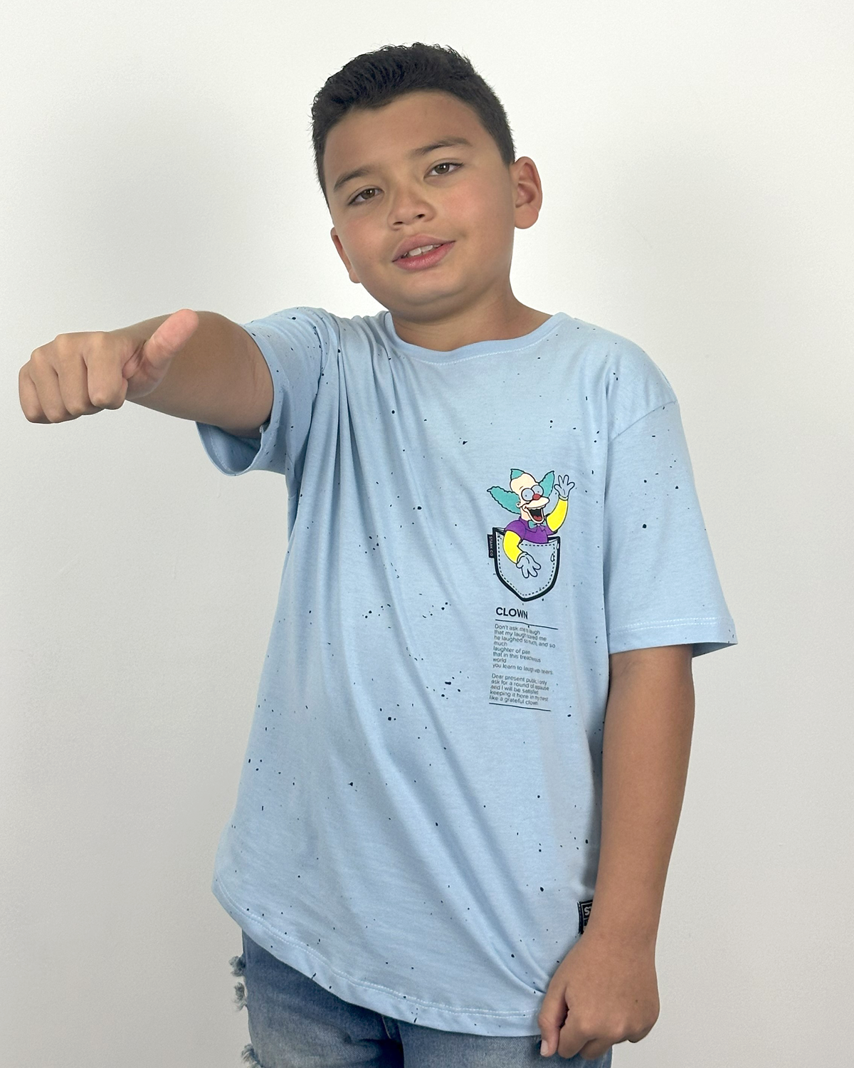 Overzize niño cielo krosty