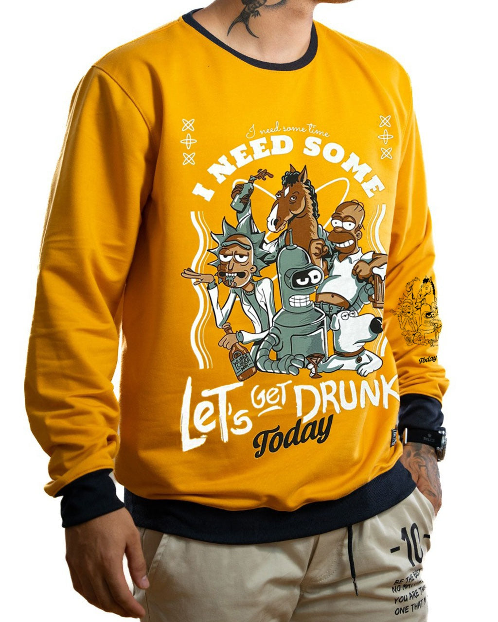 Buzo Mostaza I Need Some