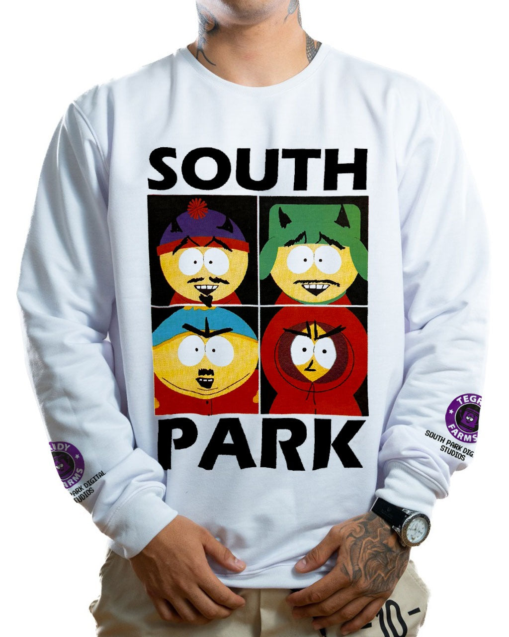 Buzo Blanco South Park
