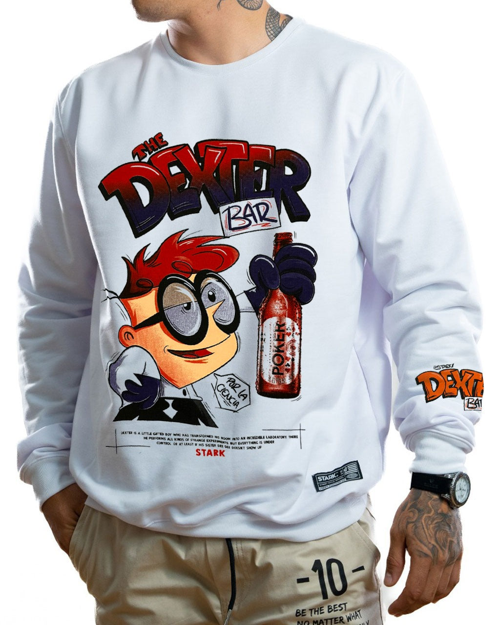 Buzo Blanco Dexter Bar