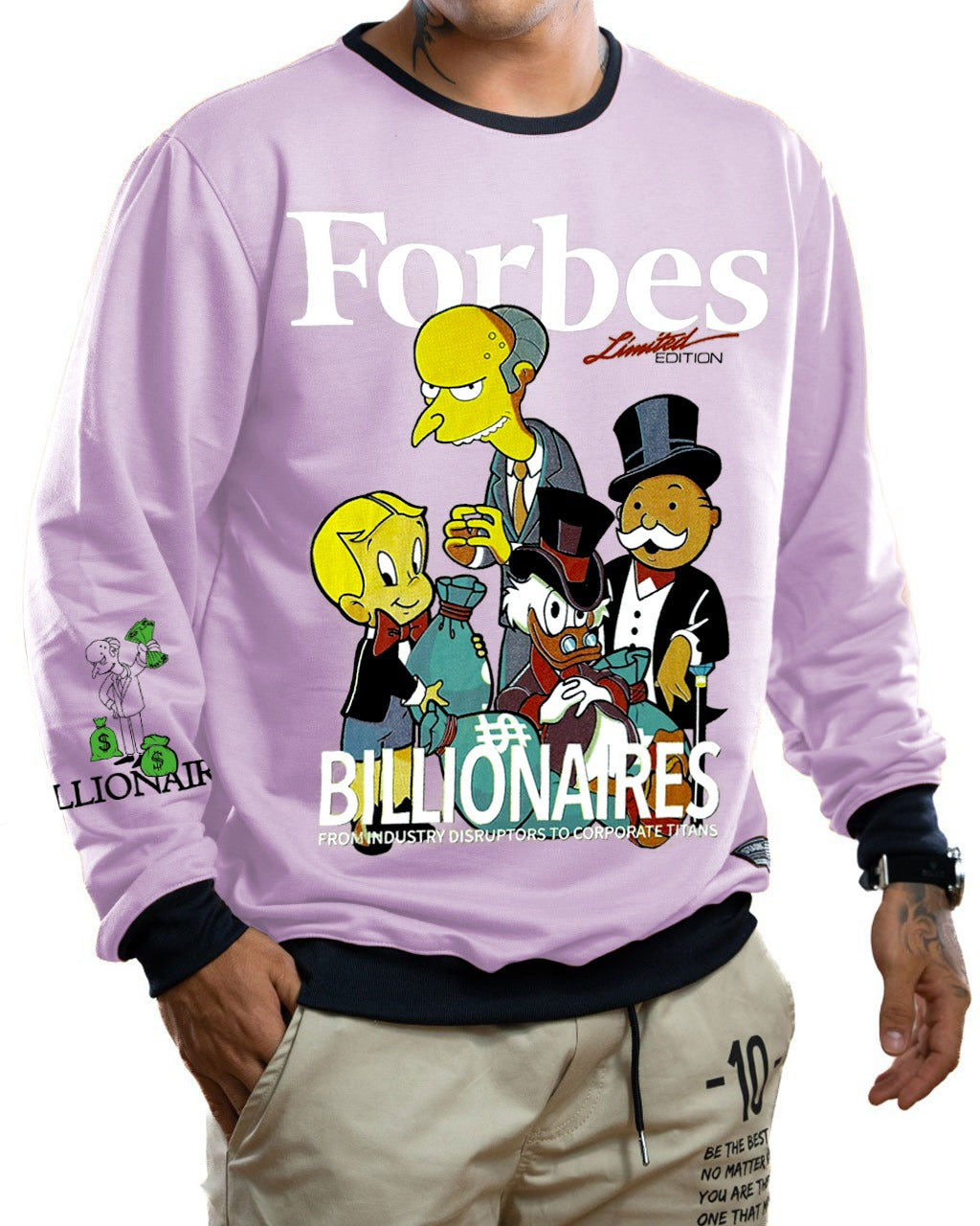 Buzo Lila Billonaire