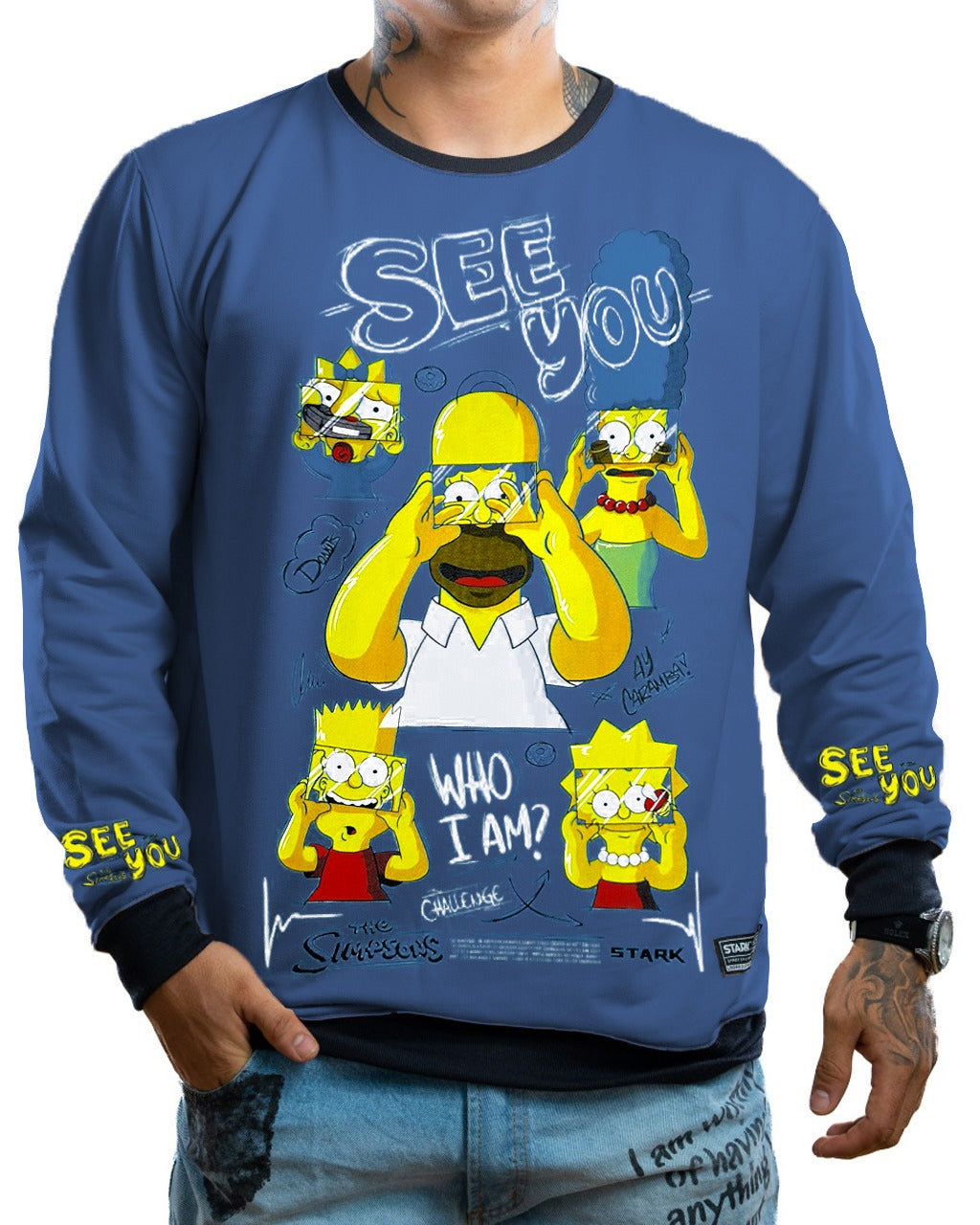 Buzo Azul See You simpson
