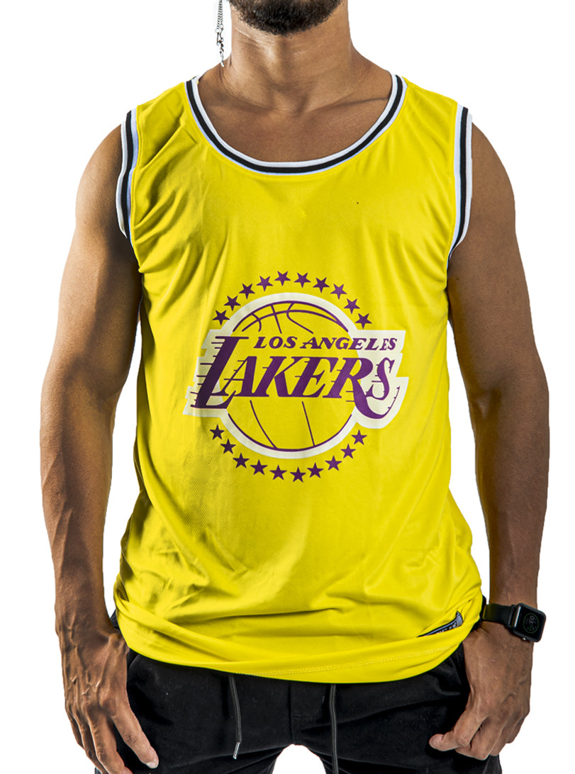 Camisilla Amarilla lakers kobe